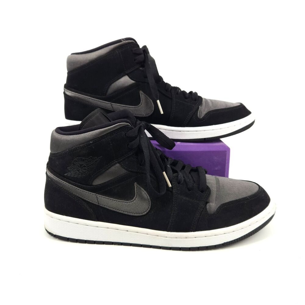 Nike Air Jordan 1 Mid SE Shoes Mens Size 11 Gray Running Basketball